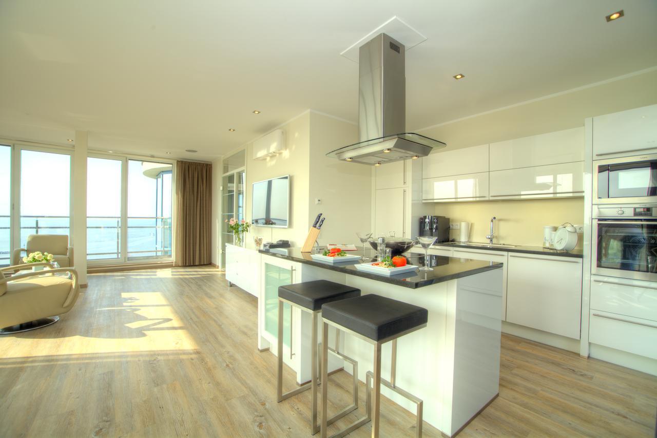 Ferienwohnung Penthouse Müritzblick Rechlin Exterior foto
