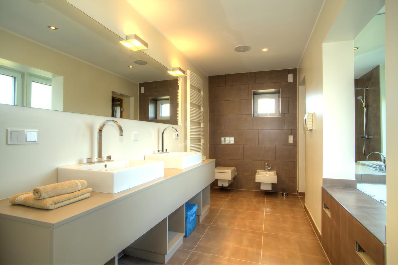 Ferienwohnung Penthouse Müritzblick Rechlin Exterior foto